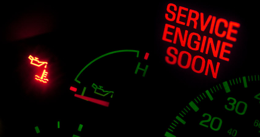 BMW Illuminated Service Engine Soon Light