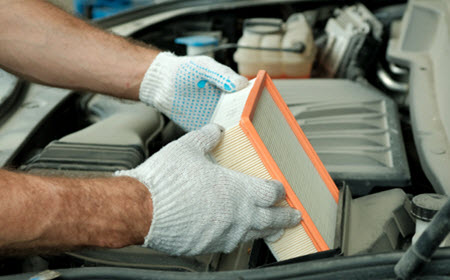 Mercedes Engine Air Filter Replacement