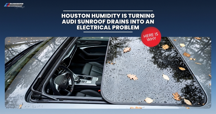 Houston Humidity Is Turning Audi Sunroof Drains Into an Electrical Problem — Here Is Why