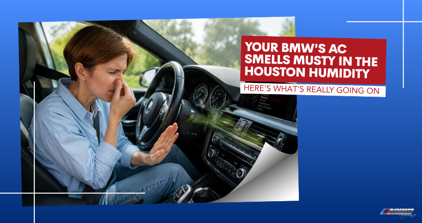 Your BMW's AC Smells Musty in the Houston Humidity — Here's What's Really Going On