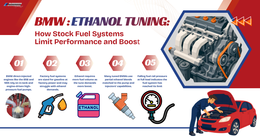 BMW Ethanol Tuning - How Stock Fuel Systems Limit Performance and Boost